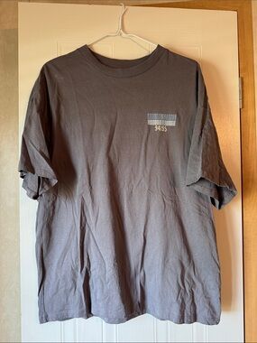 Divided Charcoal Gray Short-Sleeve Graphic Tee